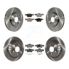 Charger l'image dans la galerie, Front Rear Disc Brake Rotors And Ceramic Pads Kit For Mercedes-Benz E320 E300