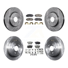 Load image into Gallery viewer, Front Rear Disc Brake Rotors And Ceramic Pads Kit For Acura RDX