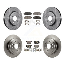 Charger l'image dans la galerie, Front Rear Disc Brake Rotors And Ceramic Pads Kit For Honda Crosstour Accord