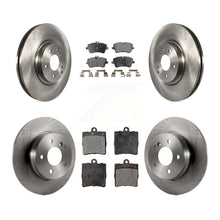 Charger l'image dans la galerie, Front Rear Disc Brake Rotors And Ceramic Pads Kit For Mercedes-Benz SLK280