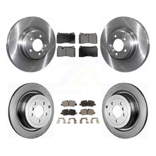 Charger l&#39;image dans la galerie, [Front+Rear] 06-09 Land Rover Range Supercharged Premium OE Brake Rotors &amp; Ceramic Pads Kit For Max Braking