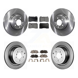 [Front+Rear] 06-09 Land Rover Range Supercharged Premium OE Brake Rotors & Ceramic Pads Kit For Max Braking