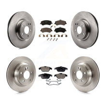 Charger l'image dans la galerie, Front Rear Disc Brake Rotors And Ceramic Pad Kit For Mercedes-Benz GLK350 GLK250