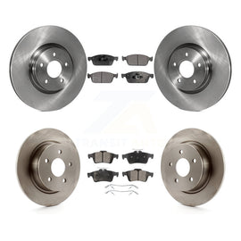 Front Rear Disc Brake Rotors And Ceramic Pad Kit For Ford Escape Transit Connect