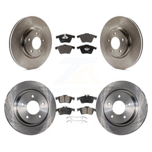Charger l'image dans la galerie, Front Rear Disc Brake Rotors And Ceramic Pads Kit For Mazda 3