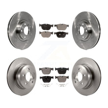 Charger l'image dans la galerie, [Front+Rear] 2009 BMW X6 xDrive35i From 10 08 Premium OE Brake Rotors &amp; Ceramic Pads Kit For Max Braking
