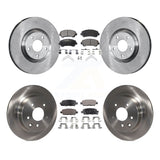 [Front+Rear] 2014-2017 Nissan Juke Nismo RS Premium OE Brake Rotors & Ceramic Pads Kit For Max Braking