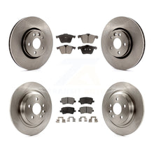 Load image into Gallery viewer, Front Rear Disc Brake Rotors Ceramic Pad Kit For Volvo S60 V60 Cross Country V70