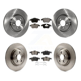 Front Rear Brake Rotor & Ceramic Pad Kit For Jaguar XF XK Vanden Plas XJ8 S-Type