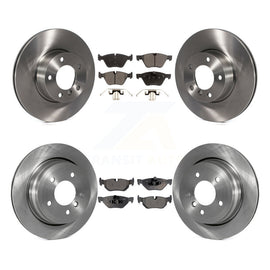 Front Rear Disc Brake Rotors And Ceramic Pads Kit For 2008 BMW 328xi To 08 07