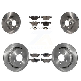 Front Rear Disc Brake Rotors And Ceramic Pads Kit For 2008 BMW 328xi To 08 07