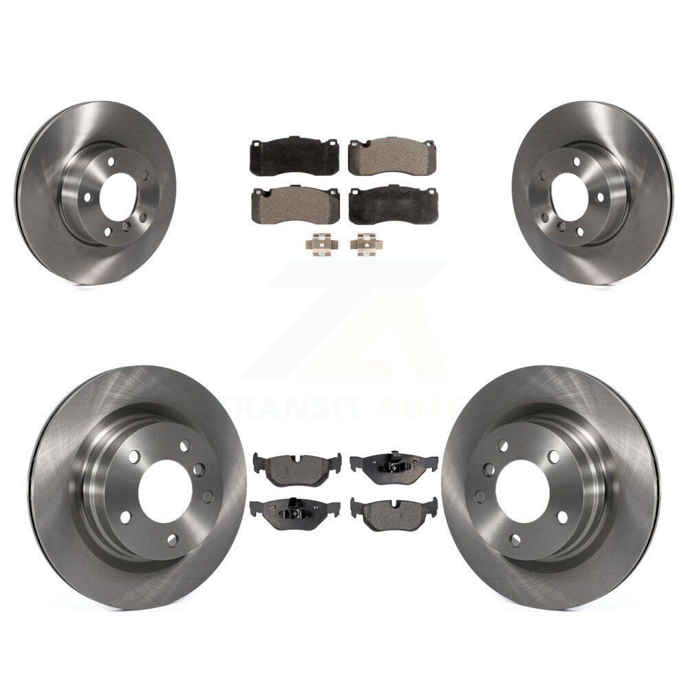 [Front+Rear] 2012 BMW 328i Coupe with 3.0L Premium OE Brake Rotors & Ceramic Pads Kit For Max Braking