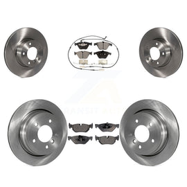 Front Rear Disc Brake Rotors And Ceramic Pads Kit For BMW 328i xDrive X1 328xi