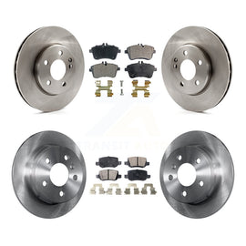[Front+Rear] 2006-2011 Mercedes-Benz B200 Premium OE Brake Rotors & Ceramic Pads Kit For Max Braking