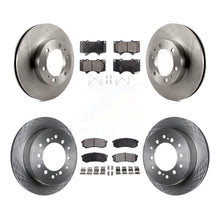 Load image into Gallery viewer, [Front+Rear] 2010-2014 Toyota FJ Cruiser Premium OE Brake Rotors &amp; Ceramic Pads Kit For Max Braking