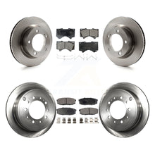 Load image into Gallery viewer, Front Rear Disc Brake Rotors Ceramic Pad Kit For Toyota Land Cruiser Lexus LX570