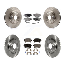 Charger l&#39;image dans la galerie, Front Rear Brake Rotors Ceramic Pad Kit For 13 Audi A6 With 345mm Diameter Rotor