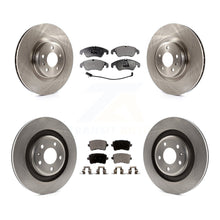 Load image into Gallery viewer, Front Rear Disc Brake Rotors And Ceramic Pads Kit For Audi S5