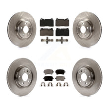 Load image into Gallery viewer, Front Rear Disc Brake Rotors And Ceramic Pads Kit For Audi Q5