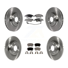 Load image into Gallery viewer, Front Rear Disc Brake Rotors And Ceramic Pads Kit For Audi Q5 A4 Quattro A5