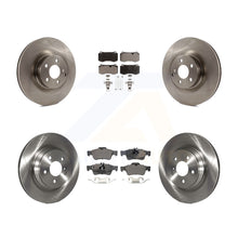 Charger l'image dans la galerie, Front Rear Brake Rotor &amp; Ceramic Pad Kit For Mercedes-Benz S550 SL550 S600 CL550