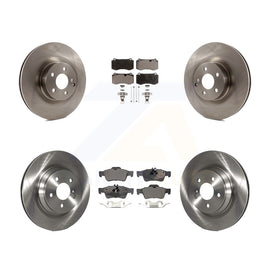 Front Rear Brake Rotor & Ceramic Pad Kit For Mercedes-Benz S550 SL550 S600 CL550