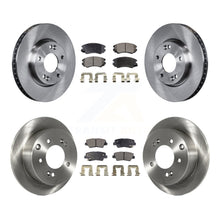 Charger l&#39;image dans la galerie, [Front+Rear] 2010-2011 Kia Soul 2.0L Premium OE Brake Rotors &amp; Ceramic Pads Kit For Max Braking
