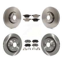 Load image into Gallery viewer, [Front+Rear] 2010-2015 Volvo XC60 Premium OE Brake Rotors &amp; Ceramic Pads Kit For Max Braking