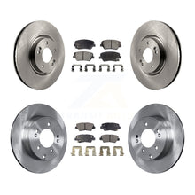 Load image into Gallery viewer, Front Rear Disc Brake Rotors And Ceramic Pads Kit For Hyundai Azera