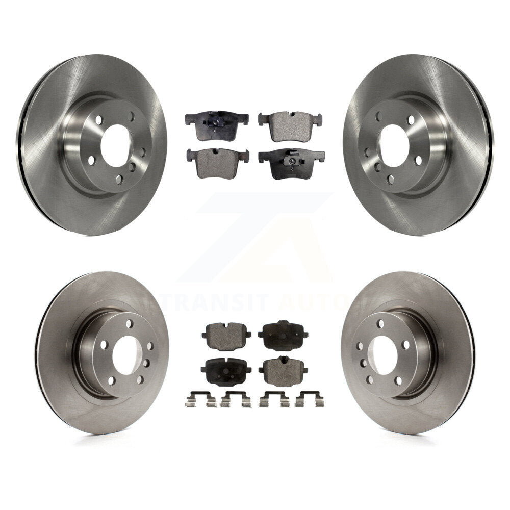 [Front+Rear] 2012 BMW X3 From 10 11 Premium OE Brake Rotors & Ceramic Pads Kit For Max Braking
