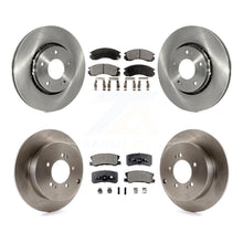 Load image into Gallery viewer, Front Rear Disc Brake Rotors And Ceramic Pads Kit For Mitsubishi Lancer
