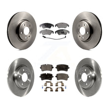 Charger l'image dans la galerie, Front Rear Brake Rotors Ceramic Pad Kit For 13 Audi A6 With 320mm Diameter Rotor