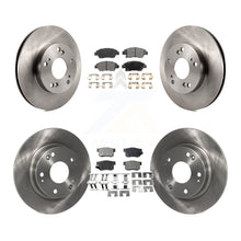 Load image into Gallery viewer, [Front+Rear] 2013-2015 Acura ILX 1.5L Premium OE Brake Rotors &amp; Ceramic Pads Kit For Max Braking
