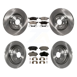 Front Rear Disc Brake Rotor Ceramic Pad Kit For Mercedes-Benz ML350 GLE350 ML250