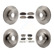 Charger l'image dans la galerie, Front Rear Disc Brake Rotors And Ceramic Pads Kit For Honda Accord