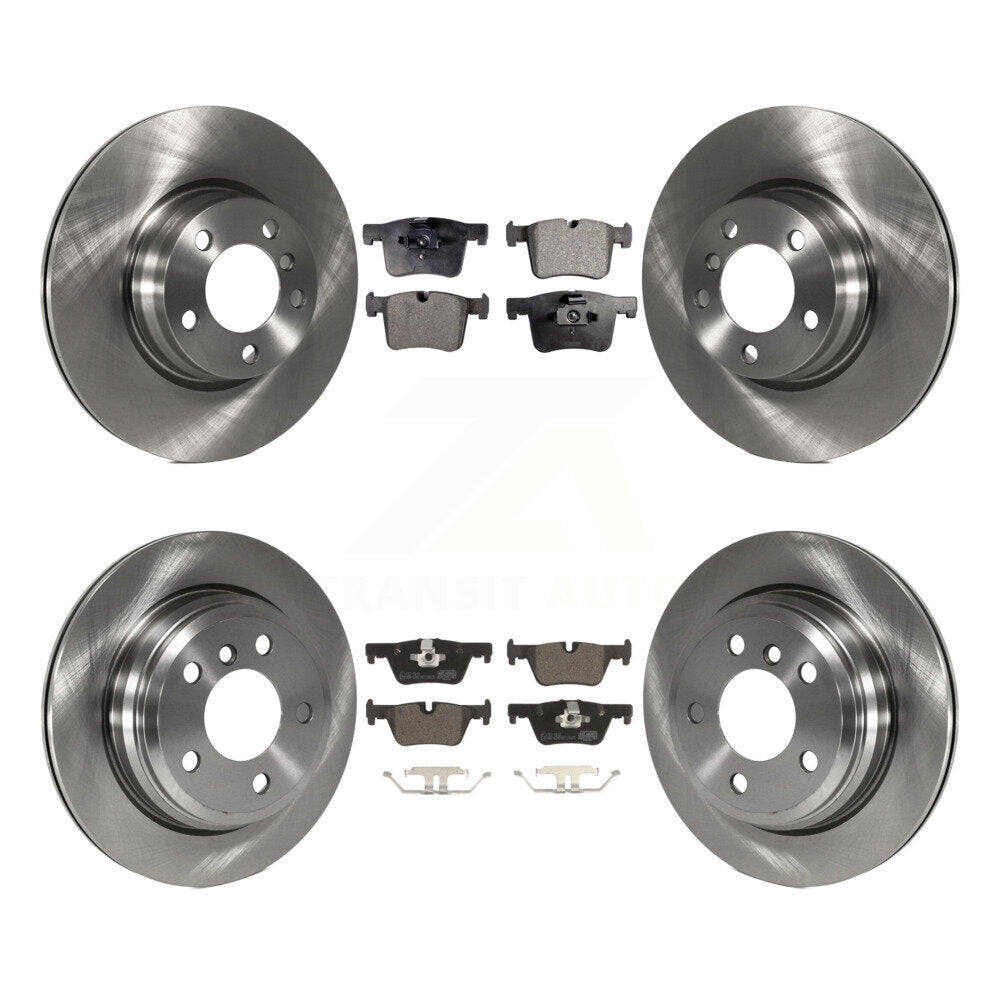 Front Rear Disc Brake Rotors And Ceramic Pads Kit For BMW 328i xDrive 428i