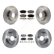 Charger l'image dans la galerie, Front Rear Disc Brake Rotors And Ceramic Pads Kit For Mazda 3 Sport 2.5L