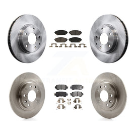 [Front+Rear] 2016-2018 Mazda CX-3 FWD Premium OE Brake Rotors & Ceramic Pads Kit For Max Braking