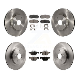 [Front+Rear] 2016-2019 Subaru Legacy 2.5L Premium OE Brake Rotors & Ceramic Pads Kit For Max Braking