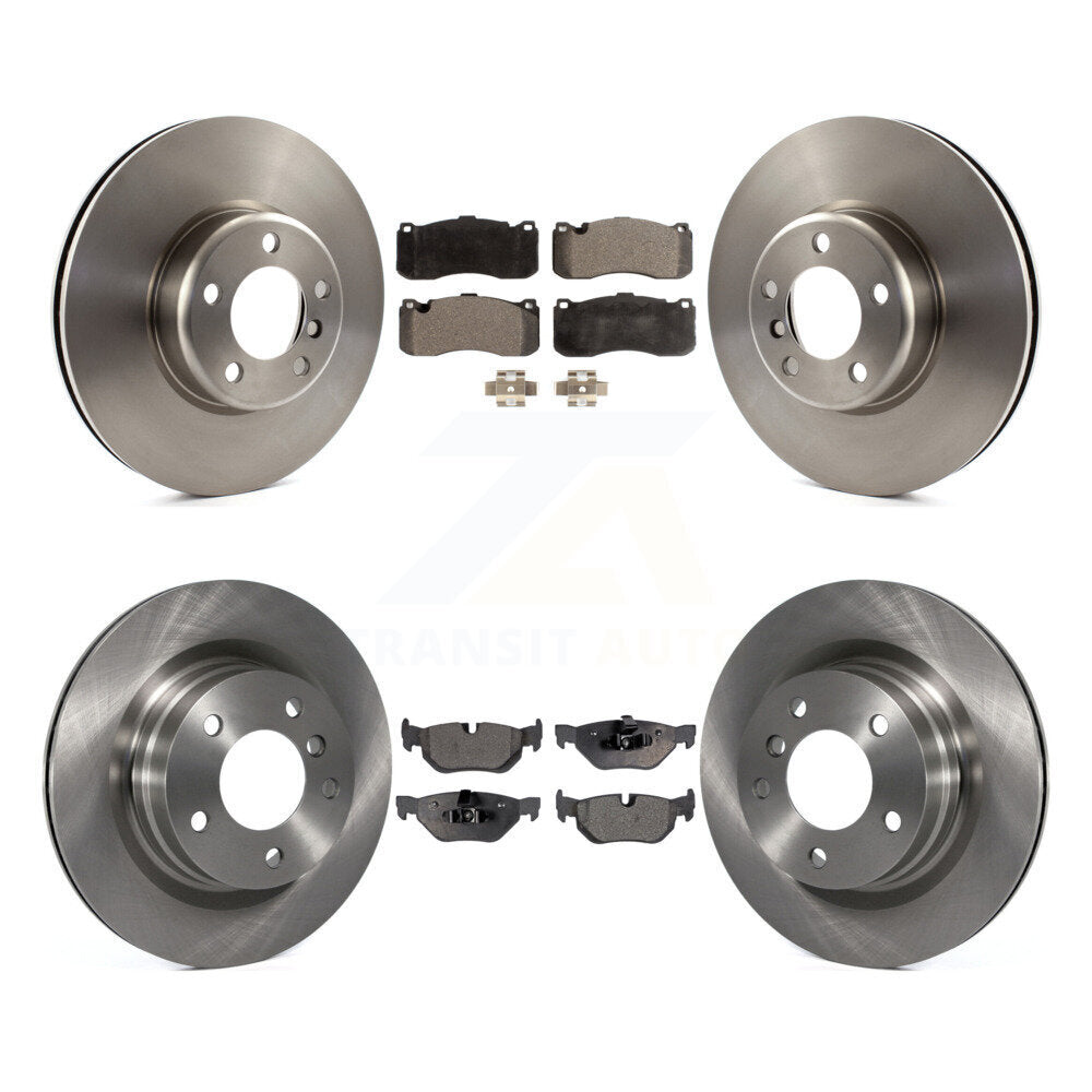 [Front+Rear] 2013 BMW 328i Coupe with 3.0L Premium OE Brake Rotors & Ceramic Pads Kit For Max Braking