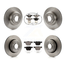 Charger l'image dans la galerie, Front Rear Disc Brake Rotors &amp; Ceramic Pad Kit For BMW 650i 535i 550i 645Ci 545i