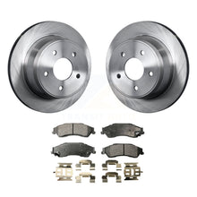 Charger l&#39;image dans la galerie, Rear Brake Rotor Ceramic Pad Kit For Chevrolet S10 Blazer GMC Sonoma Jimmy Isuzu