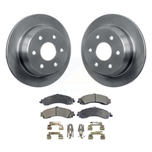 Charger l&#39;image dans la galerie, Rear Disc Brake Rotors And Ceramic Pads Kit For 2002 Chevrolet Suburban 1500 4WD