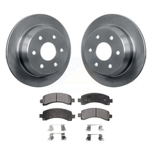 Charger l&#39;image dans la galerie, Rear Brake Rotor Ceramic Pad Kit For 2002-2002 Chevrolet Suburban 1500 Avalanche