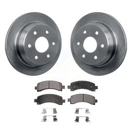 [Rear] 2002 Chevrolet Avalanche 1500 Suburban Premium OE Brake Rotors & Ceramic Pads Kit For Max Braking