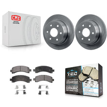 Load image into Gallery viewer, [Rear] 2002 Chevrolet Avalanche 1500 Suburban Premium OE Brake Rotors &amp; Ceramic Pads Kit For Max Braking