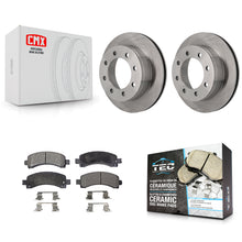 Load image into Gallery viewer, Rear Disc Brake Rotor Ceramic Pad Kit For Chevrolet Express 3500 2500 GMC Savana