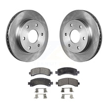 Charger l&#39;image dans la galerie, Rear Disc Brake Rotor Ceramic Pad Kit For Chevrolet Express 2500 GMC 3500 Savana