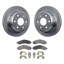 Load image into Gallery viewer, Rear Brake Rotor &amp; Ceramic Pad Kit For Chevrolet Silverado 1500 GMC Tahoe Sierra