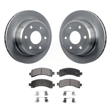 Load image into Gallery viewer, Rear Brake Rotors Ceramic Pad Kit For Chevrolet Tahoe GMC Suburban 1500 Yukon XL